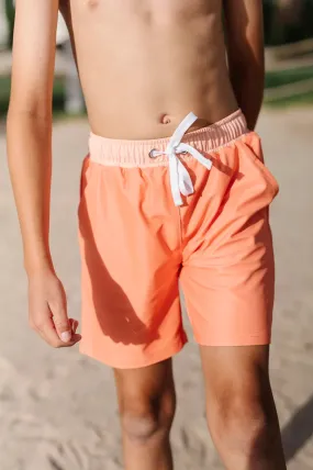 Boy Shorts in Orange Sherbet